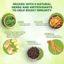 Dabur Vedic Suraksha Green Tea - 100 Tea Bags : Immunity Booster with The Goodness of 5 Ayurvedic Herbs, 6 image