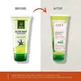 Jiva Aloe Mint Facewash - 100 g - Pack of 1 - For All Skin Types Contains Fresh Aloevera Pulp Mild and Gentle Cleanser, 3 image