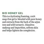 Biotique Honey Gel Soothe & Nourish Foaming Face Cleanser Foe All Skin Types 120ml, 6 image