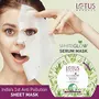 Lotus Herbals White Glow Satin Moisture Serum Sheet Mask 20 g (Pack of 2), 3 image