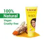 Vicco Turmeric WSO Skin Cream For Healthy and Clear Skin Suitable for All Skin Types 100% Natural 60 gm (Pack of 3), 4 image