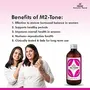 Charak Pharma M2 Tone Syrup for Women's Health | Herbal Medicine For Hormonal Imbalane | Women Health Supplement (450 ml (Pack 1)), 5 image