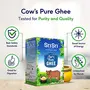 Sri Sri Tattva Cow Ghee - Pure Cow Ghee for Better Digestion and Immunity - 1 Litre (Pack of 1), 5 image