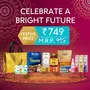Sri Sri Tattva Diwali Gift Box | Infusions + Ghee + Honey + Jaggery + Ojasvita Chocolate Herbal drink + Gulab Jal Spray + Cookies + Aroma Roll On Perfume | Diwali Gift Hamper | Diwali Gift Set, 3 image