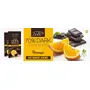 70% Dark Belgian Stevia Chocolate With Zesty Orange, 90 Gm (3.17 Oz) - 18 Pieces - Pack Of 2 By Zevic, 3 image