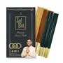 Zed Black 3 In 1 Premium incense Sticks - Aroma fragrance sticks for Refreshing and Alluring Environment - Pack of 4, 3 image