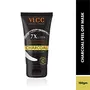 VLCC 7X Ultra Whitening and Brightening Charcoal Peel Off Mask 100g & VLCC Ultimo Blends Charcoal Face Pack 100g, 3 image