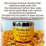 Hari Darshan Premium Chandan Tika -100g | Pure Chandan Tilak Paste | Made with Pure Sandalwood Saffron and Rose Water, 5 image
