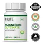 INLIFE Magnesium Glycinate Supplement 1100mg (Elemental Magnesium 242mg) with Zinc 10mg (as Zinc Picolinate) Per Serving Relaxation & Healthy Muscle Function - 120 Vegetarian Capsules (Pack of 1), 6 image