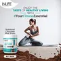 INLIFE Meal Replacement Shake For Weight Management Nutritional Meal Protein Shake Sugar Free (11g Protein 104 kcal calories) 500g (Chocolate), 3 image