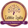 Little India Antique Design Wooden Hand Printed Gemstone Tea Coaster Set for Dining Table/Office and Fridge Magnet (Design 2), 4 image