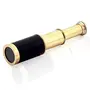 Little India Pure Brass Antique Design Real Telescope Gift (157 Brown), 2 image