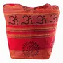 Little India Printed Kerala Sadhu Flap Pocket Shoulder Bag 13"x15"x3", 4 image