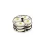 PRISTINE Stainless Steel Induction Base Idli Cooker 21 cm 3 Plates, 5 image