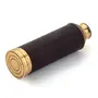 Little India Royal Pure Brass and Leather Real Telescope (199 Brown), 2 image