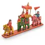 Little India Telescope Mobile Stand and Maharaja Procession Combo (359 White), 3 image