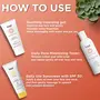 Kaya On The Move Kit | 3 Step Routine | Travel Friendly Kit | Contains Cleansing Gel + Alcohol Free Toner + Sunscreen SPF30 | 75ml, 5 image