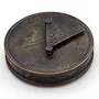 Little India Antique Stylish Sun Dial Compass (7.62 cm x 7.62 cm Deep BrownHCF239), 3 image