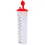 Nayasa Plastic Oil Dispenser 1 Liter Red by Krishna Enterprises, 3 image
