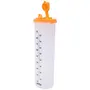 Nayasa Superplast Plastic Oil Dispenser 1 Litre Orange Set of 1, 3 image