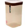 Nayasa Superplast Plastic Fusion Containers 1500ml Set of 6 Brown, 6 image