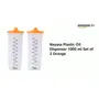 Nayasa Plastic Oil Dispenser 1000ml Set of 2 Orange, 2 image