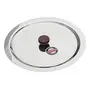 Embassy Stainless Steel Ciba Lid with Knob Sizes 15-18 Set of 4 24.4/25.9/27.4/28.4 cms, 2 image