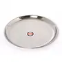 Embassy China Plate Spl/Quarter Plate Size 8 18.1 cms (Pack of 6 Stainless Steel), 2 image