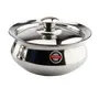 Embassy American Pongal Pot/Cook-n-Serve Dish 3000 ml Size 3 (Stainless Steel)