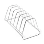 Embassy Stainless Steel Square Plate Rack/Stand 1-Piece Size - 6 (32 cms)