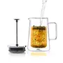 Dancing Leaf Tea/Coffee Press | Perfect for Brewing Loose Tea & Coffee | Serves 4 Cups | Capacity - 650 ml, 4 image