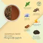 Dancing Leaf Egyptian Mint | Black Tea Liquorice Cinnamon Chicory Orange Peel & Mint | Black Tea Blend | Loose Leaf Pouch (100gms), 4 image