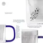 Dancing Leaf Taza Transparent Tea Mug with Heat Resistant Stainless Steel Infuser & Lid Perfect Tea Cup for Office and Home Uses Suitable for Teabags Loose Leaf & Fine Leaf Tea (300ml), 2 image
