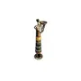 Iron Handcrafted Tealight Holder in Massai Lady Shape, 2 image