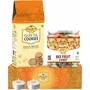 Dhampure Speciality Cookies Candy Biscuit Gift Box Hampers - Til Jaggery Gur Cookies and Mix Fruits Candy No Added Preservatives Diwali Gift Hamper for Family Kids 500 grams, 2 image