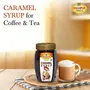 Dhampure Speciality Caramel Syrup for Chocolate Cake Coffee Popcorn Milkshake Frappe Making & Baking Sugar Free Caramel Syrup Without No Added Sugar Natural Jaggery Gur Based Liquid Caramel 500g, 4 image