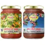 Dhampure Speciality Mixed Fruits Jam Apple Spread Apricot Jam No Added Color & Preservatives with Fresh Fruits of Himalayas and Sugar Cane Juice No Added Sugar Sugar Free Jam 600grams