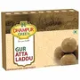 Dhampure Speciality Sweets Mithaai Gift Box Hampers - Gur Chana Badam Bite and Gur Aata Laddu Laddo Laduu Sweets Diwali Gift Box for Family Friends No Chemical Sugar Free No Sulphur and No Added Preservatives Natural Sweets 800 grams, 6 image