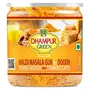 Dhampure Speciality Haldi Turmeric Masala Gur 250g | Gud Jaggery Powder for Milk Turmeric Latte