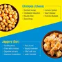 Dhampure Speciality Gur Chikki (600g ; 2 Packs of 300g Each) Free Gur Chana Worth Rs. 90/-, 4 image