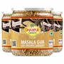 Dhampure Speciality Masala Gur for Chai 750g (3x250g) | Masala Gur Powder for Tea Natural Chemical Free Sulphurless Gur Masala with Indian Spices Desi Cutting Chai