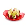 Ganesh Plastic & Stainless Steel Apple cutter (Red) - colors may vary, 7 image