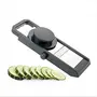 Ganesh Adjustable Plastic Slicer 1-Piece Black/Silver, 4 image