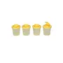Signoraware Medium Spice Shaker Set 90Ml Set Of 4 Lemon Yellow