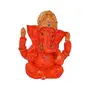 SN Handicrafts Lord Ganesha Kesari Idol Small | Marble Statue | Murti for Pooja Room | Home DÃ©cor
