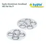 Kyyte Anodised(Hindalium) Aluminium Idli Maker/Non-Whistling Traditional Idli Cooker/Idlipot Cooking 9 Idlis Size 9 White Color LPG Stove Compatible Only, 2 image