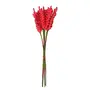 Fourwalls Polyurethane and Plastic Artificial Real Touch Helikonia Flower Sticks (10 cm x 10 cm x 50 cm Red Set of 6), 3 image