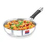 Prestige Platina Induction Base Non-Stick Stainless Steel Fry Pan 240mm Silver, 2 image
