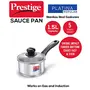 Prestige SS Platina Popular Sauce Pan 160 mm Silver, 2 image