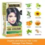 Indus Valley Organically Natural Damage Free Permanent Gel Hair Color Black 1.00 For Long Lasting Effects & 100% Grey Coverage, 2 image
